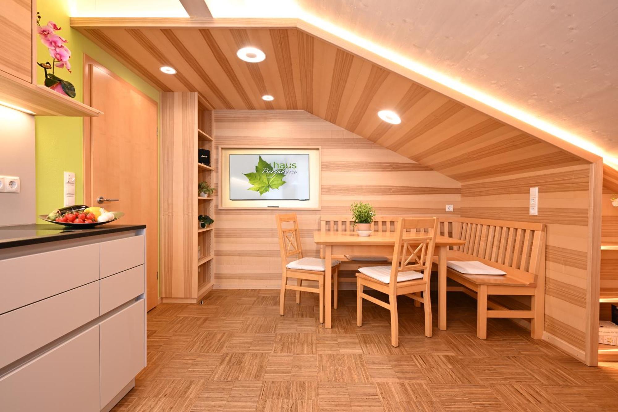 ボルシュターラングFamilienurlaub Haus Bergahornアパートメント エクステリア 写真